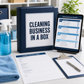 Cleaning Business in a Box editable startup and operations template